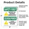 Signmission Safety Culture Sign, 5 in Width, Vinyl Decal, Rectangle OS-2PACK-SF-D-57-L-10856 - alternate 2